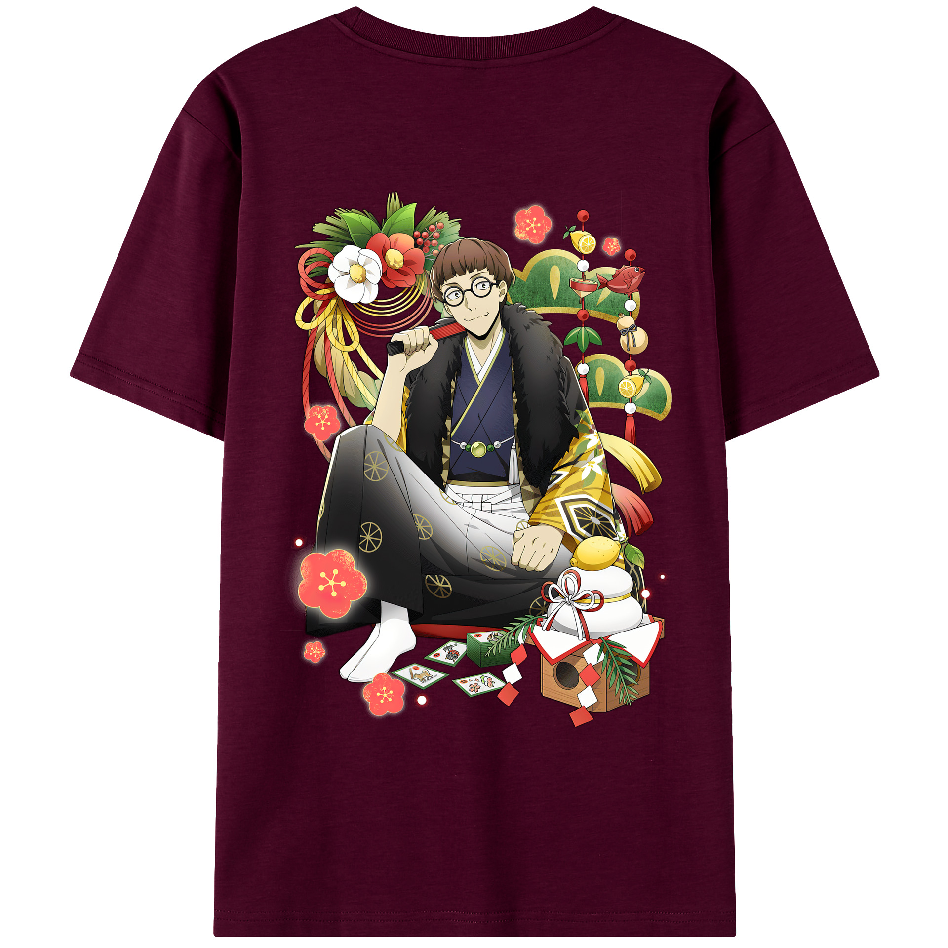 （画像用） 文豪ストレイドッグス Bungo Stray Dogs レディース半袖Tシャツ(バックプリント)